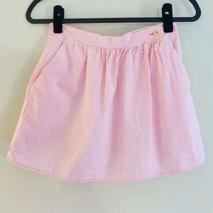 Lilly Pulitzer 🎀 Seersucker Skirt w/ POCKETS